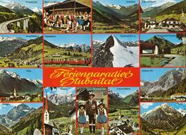 Ansichtskarte "Ferienparadies Stubaital"