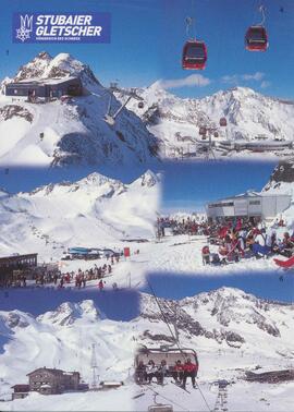 Ansichtskarte Stubaier Gletscher &quot;Königreich des Schnees&quot;