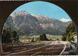 Bergisel Tunnelausfahrt A13 Richtung Innsbruck Ost