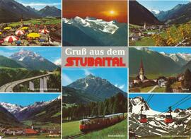 Ansichtskarte "Gruß aus dem Stubaital"