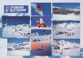 Ansichtskarte Stubaier Gletscher &quot;Königreich des Schnees&quot;