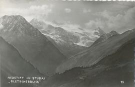 Gletscherblick über Unteregg und Oberegg