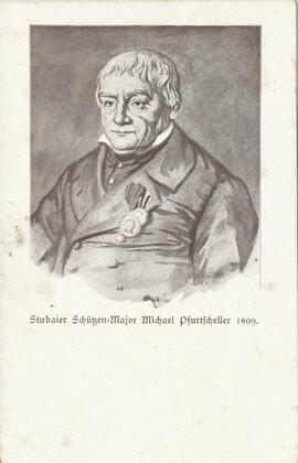 Stubaier Schützen-Major Michael Pfurtscheller 1809