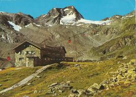 Gletscher Gondelbahn mit Dresdner Hütte