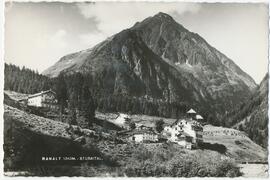 Gasthof Ranalt mit Kapelle und Mairspitze (2781m)