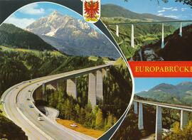 Ansichtskarte Europabrücke
