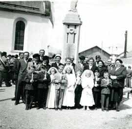 Erstkommunion 1957, Erstkommunikanten mit