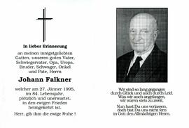 Sterbebild Falkner Johann1995 01 27 V