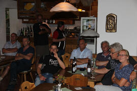 Fußball EM Leinwand Gasthaus Lenz 2012-06-22 JMF