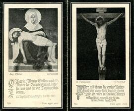 Sterbebild Gaßler Johann, gest. 1918 10 13