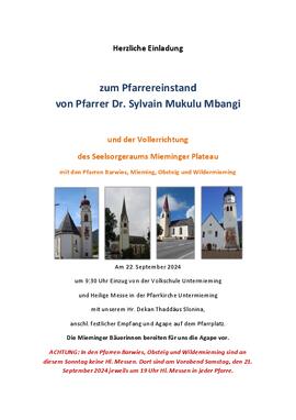 Einstand Sylvain 2024-09-22