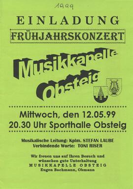 MK-Frühjahrskonzert 1999-05-12
