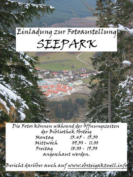 Fotoausstellung Seepark Einladung 2010