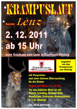 Krampuslauf Gasthaus Lenz 2011-12-02