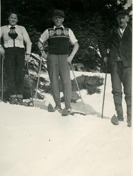 Schifahren, Schaller Hedwig geb.