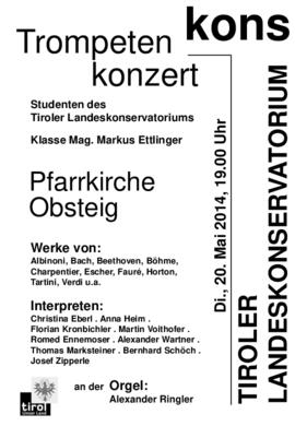 Trompetenkonzert 2014-05-20