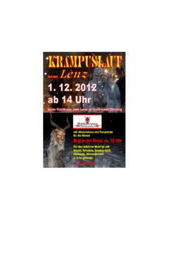 Krampuslauf Gasthaus Lenz 2012-12-01