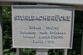 Sturlbachbrücke Schild 2021-07-21 JMF
