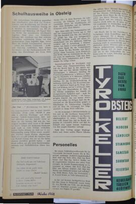 BP Telfs 1968-10-31 Nr 10 Seite 2 Schulhausweihe