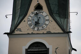 Kirchturm Uhrblatt 2009-07-03 JMF