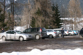 Grünberglift Parkplatz 2009-03-01  JMF