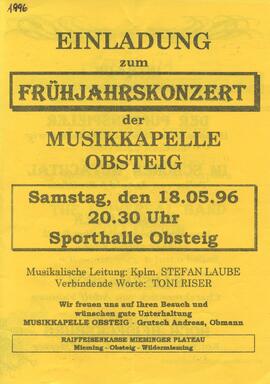 MK-Frühjahrskonzert 1996-05-18