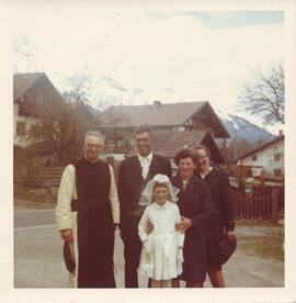 Erstkommunion 1970, Pfarrer Svarc