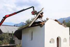 Kapelle Wald Umsturz Linde 100JMF