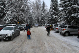 Grünberglift Parkplatz 2014-12-31 JMF