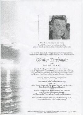 Kirchmair Günter geb 1962 gest 07-04-2023
