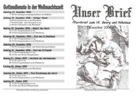 Pfarrbrief
