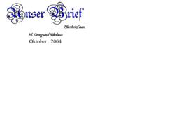 Pfarrbrief