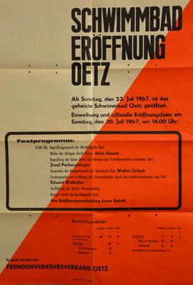 Eröffnung Schwimmbad Oetz