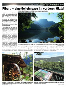 Geheimtipp Piburger See