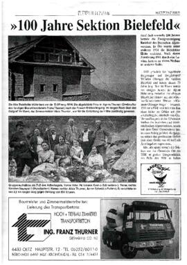 100 Jahre Sektion Bielefeld