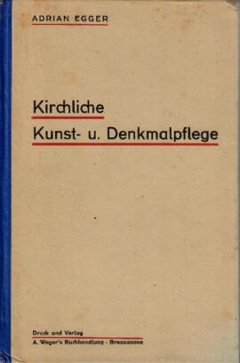 Kirchliche Kunst- und Denkmalpflege