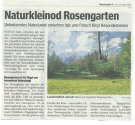 Naturkleinod Rosengarten, neuer naturkundlicher Führer erschienen