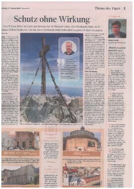 Schutz ohne Wirkung; Denkmalschutz am Bsp. Patscher Bahnhof