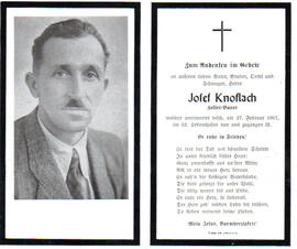 Josef Knoflach, Zollerbauer, gest. 27.02.1957