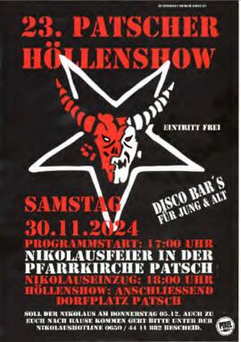 
Patscher Höllenshow
