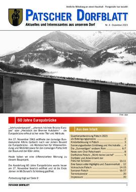 Patscher Dorfblatt 04-2023