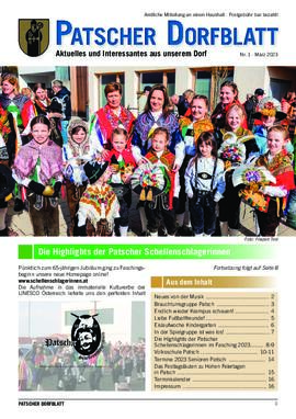 Patscher Dorfblatt 01-2023