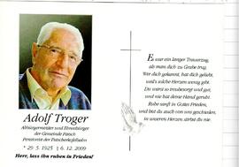 Sterbebild Adolf Troger
