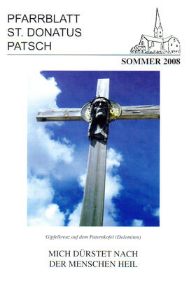 Pfarre Patsch; Pfarrblatt Sommer 2008