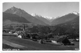 Ansichtskarte Patsch mit Blick ins Stubai