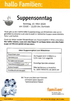 Suppensonntag