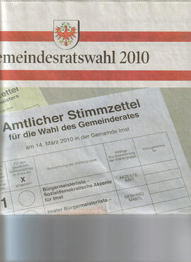 Gemeinderatswahlen vom 14.3.2010