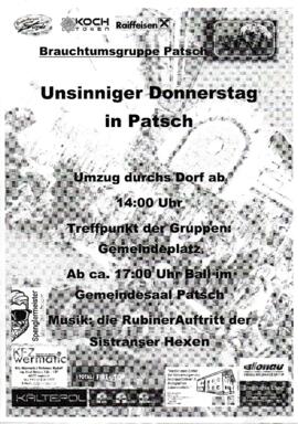 Unsinniger Donnerstag, Schellenschlagerinnen