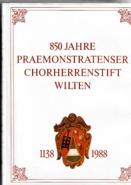 850 Jahre Praemonstratenser Chorherrenstift Wilten