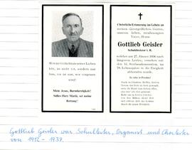 Gottlieb Geisler